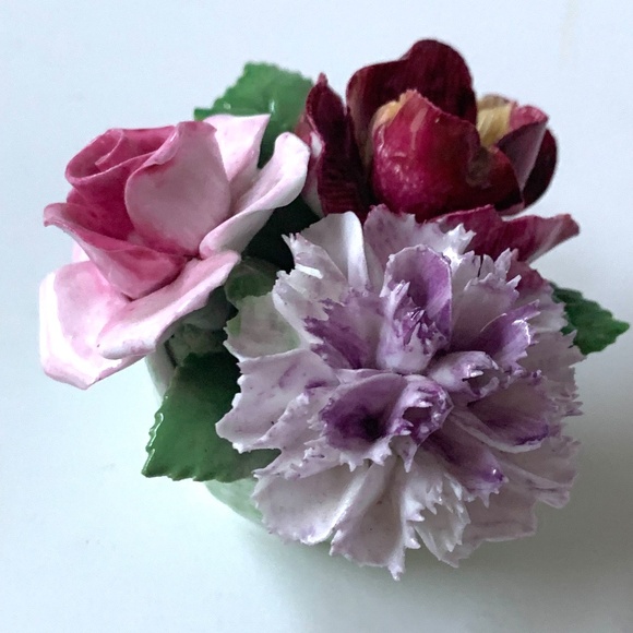 Adderley Porcelain Rose Bouquet Bone China Vintage Royal Gift - Picture 3 of 7